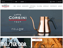 Tablet Screenshot of caffecorsini.it